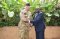 The Head of Peace Operations' Department Brig Gen Henry Isoke with Col Rasmussen.