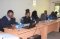 The Lead Facilitator Dr Martha Mutisi from the Institute for Peace and Security Studies (left) during the workshop.