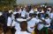 Students join in song and dance after accomplishment of their work during EASF Day in Rwanda 